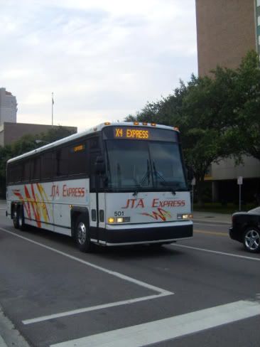 JACKSONVILLE TRANSIT: GO TO THE BACK OF THE BUS - OVER THE TOP IN JACKSONVILLE